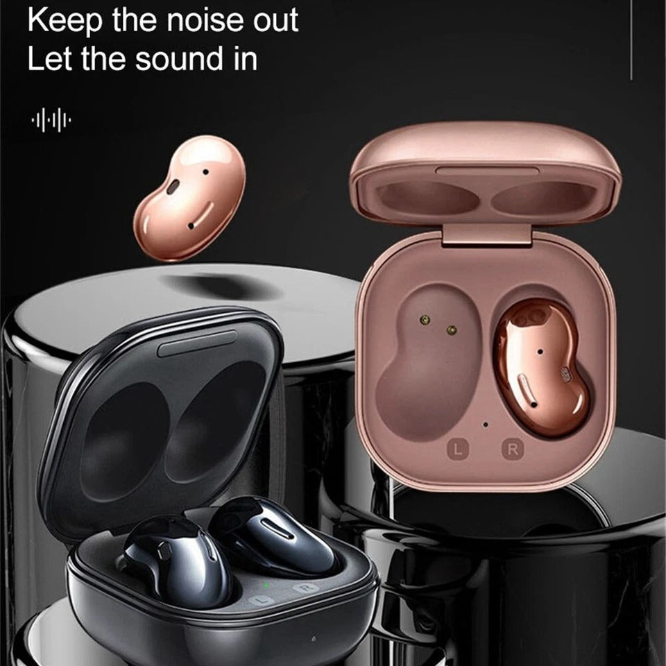 Bluetooth Earphones Noise Cancelling Headset Wireless Mini Earbuds with Mic