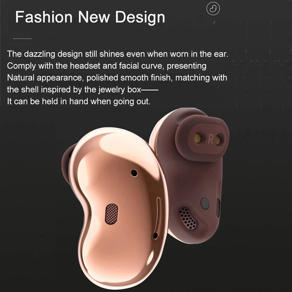 Bluetooth Earphones Noise Cancelling Headset Wireless Mini Earbuds with Mic